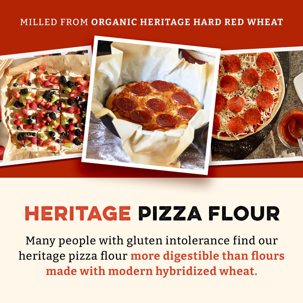 Sunrise Flour Mill ready-to-roll pizza dough image suggesting kitchen versatility