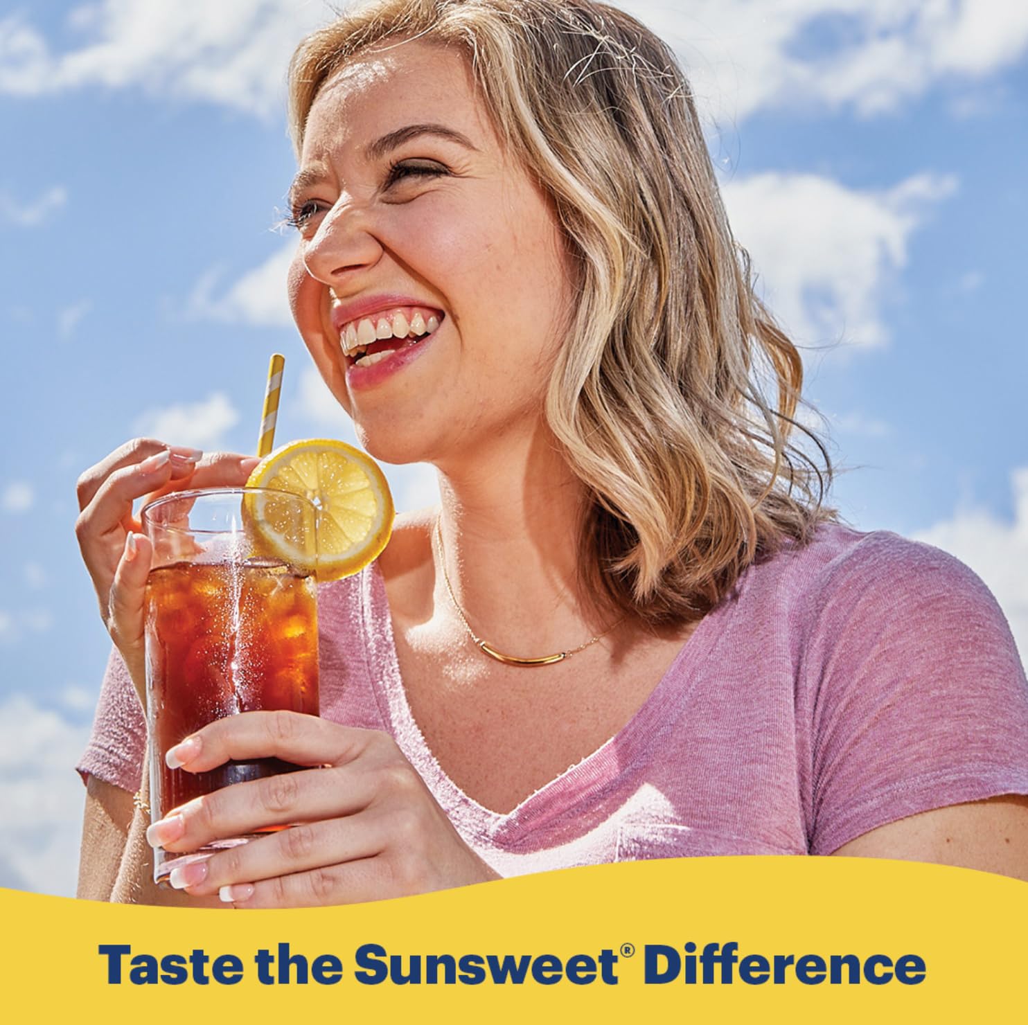 Sunsweet Amazin Prune Juice nutrition facts graphic illustrating fiber and minerals