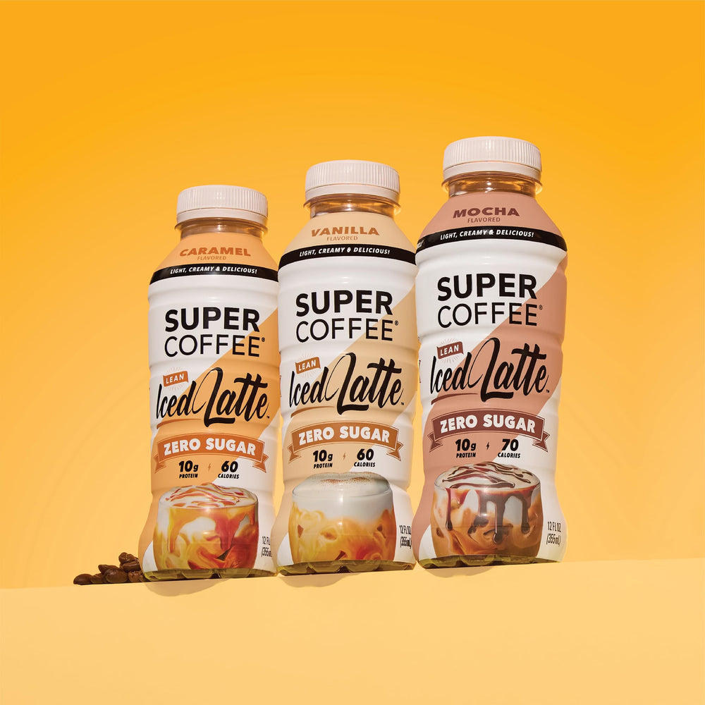 SUPER COFFEE screw-cap bottle ideal for travel and gym bags