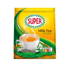 Super Milk Tea Original 500g pack shown for quick single servings