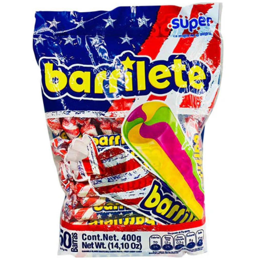 Supercoco Barrilete SUPER 2-pack bars ready for sharing at parties and gatherings.