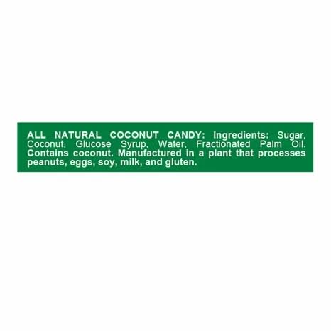 Supercoco Tirudito wrapped pieces array emphasizing convenient individual wrappers for on-the-go snacking.