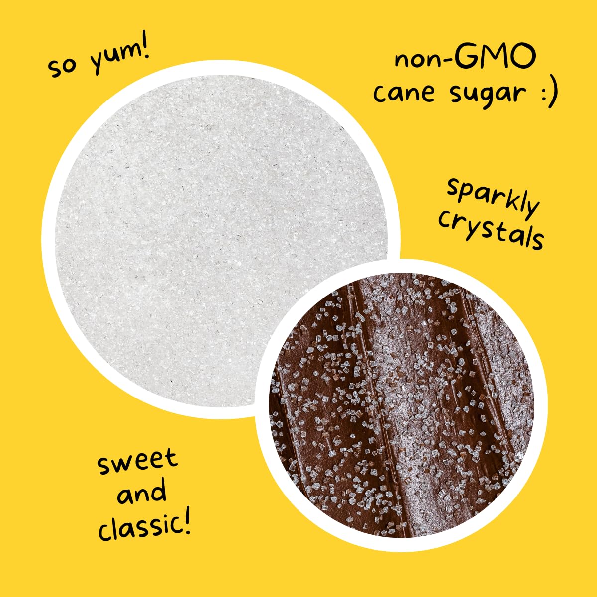 Supernatural Twinkles sprinkles on a cookie for even, shimmering coverage.