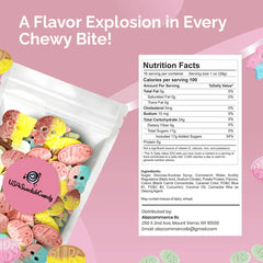 Susa Candy Bubs Swedish Candy Mix skull-shaped gummies, playful and shareable