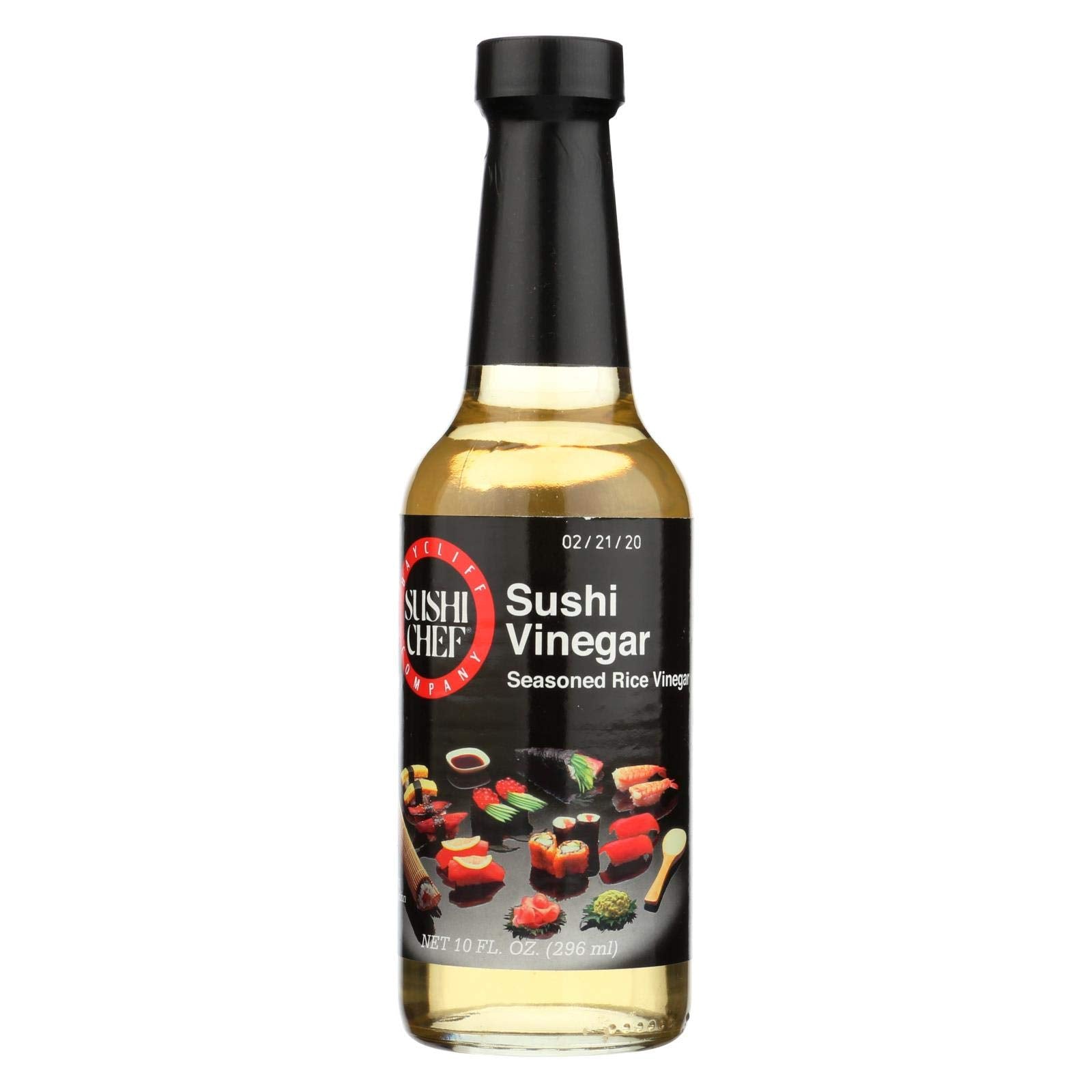 Sushi Chef vinegar bottle pour for precise sushi rice seasoning and even flavor