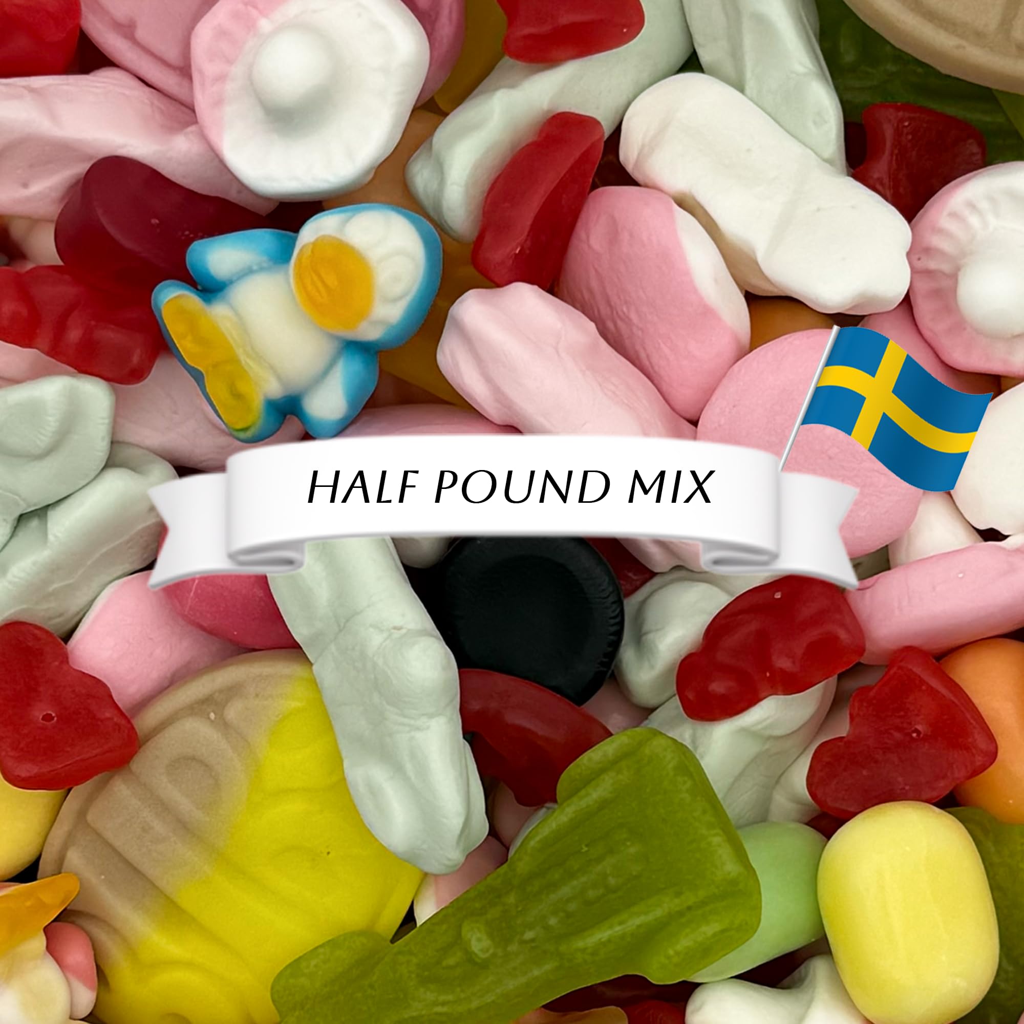SVENSKA IMPORTS Ahlgrens Bilar, iconic Swedish car-shaped candies, a nostalgic snack.