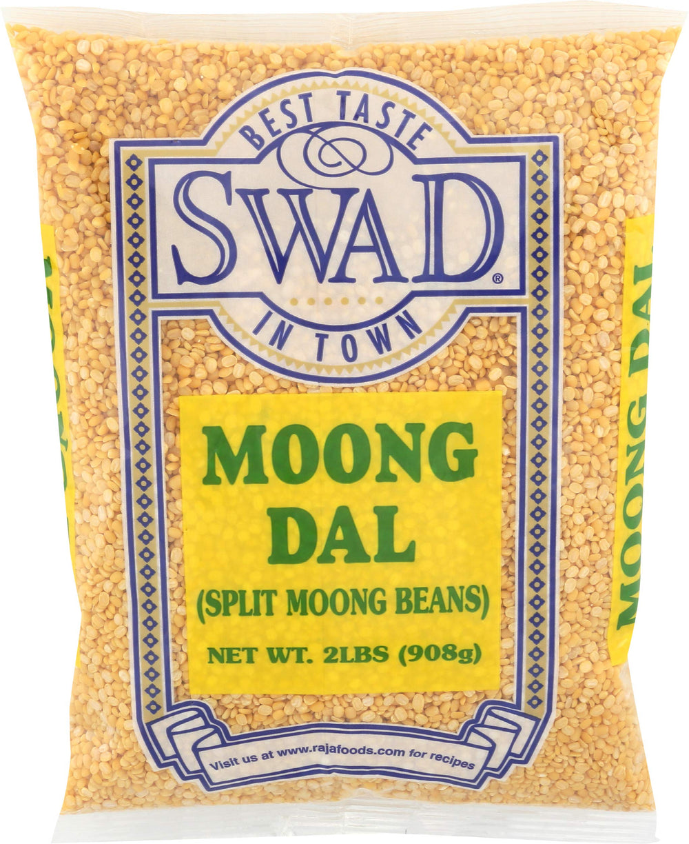 Swad moong dal split beans pack for everyday Indian cooking.