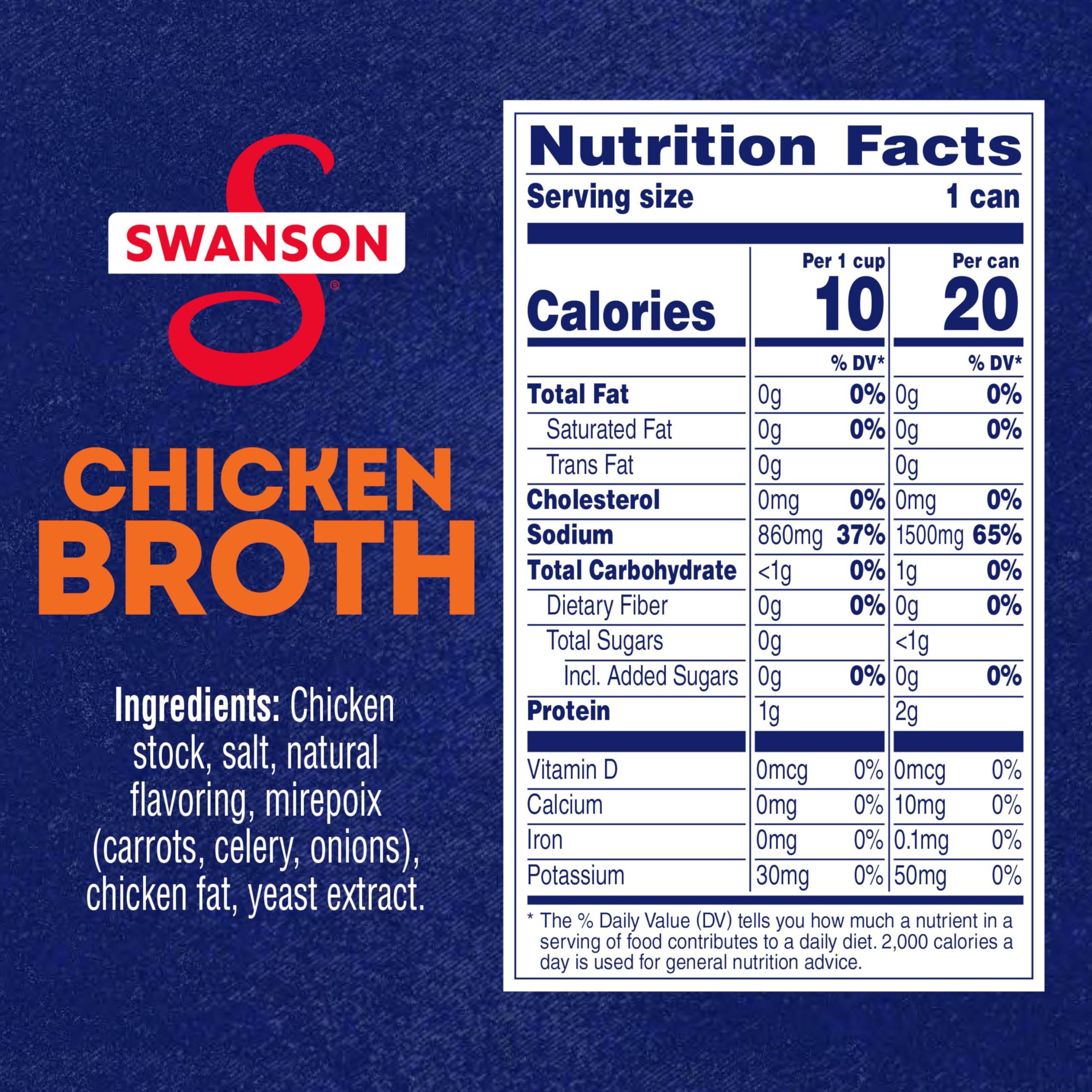 Label close-up shows natural ingredients and no artificial flavors