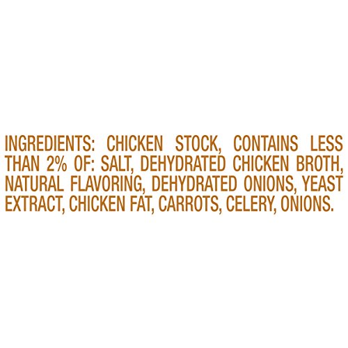 Swanson Chicken Broth label close-up, gluten-free and no MSG