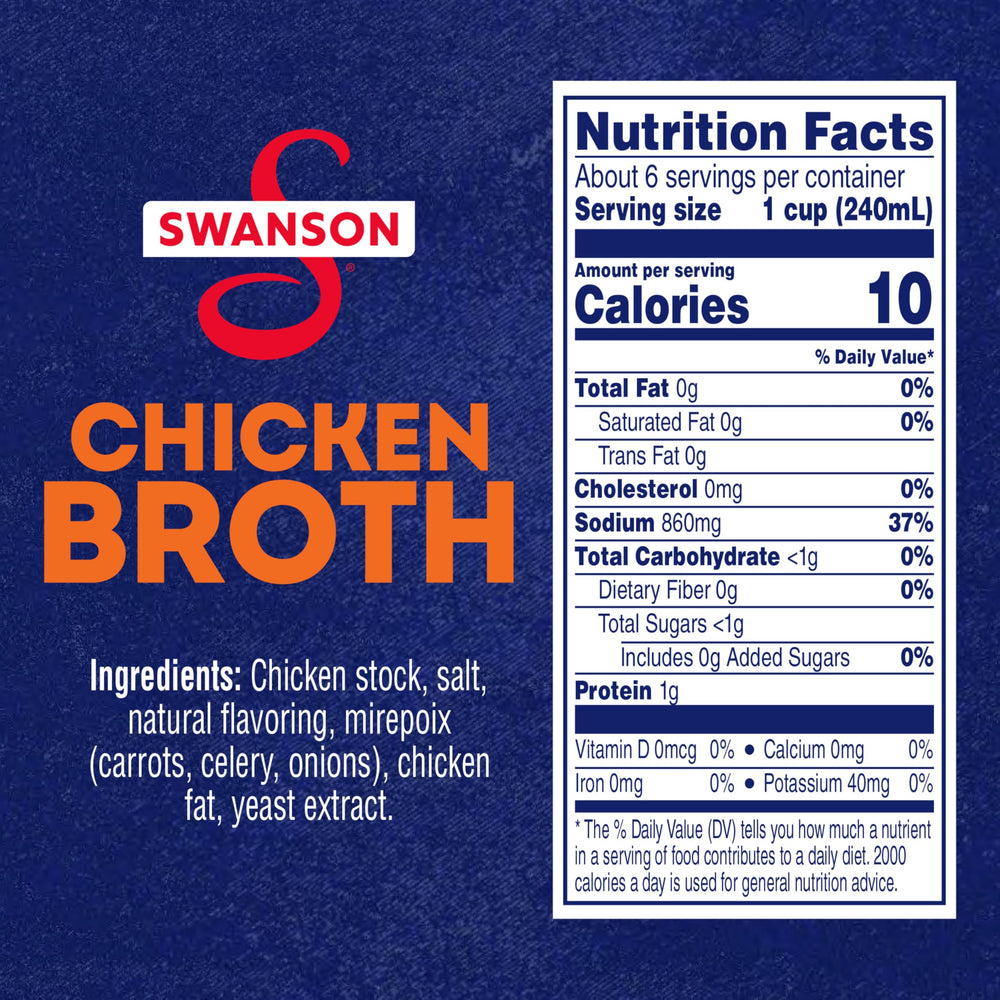 Carton back label shows ingredients, no artificial flavors or preservatives.