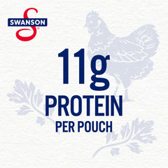 Swanson S antibiotic-free chicken with no added MSG, a clean protein choice.