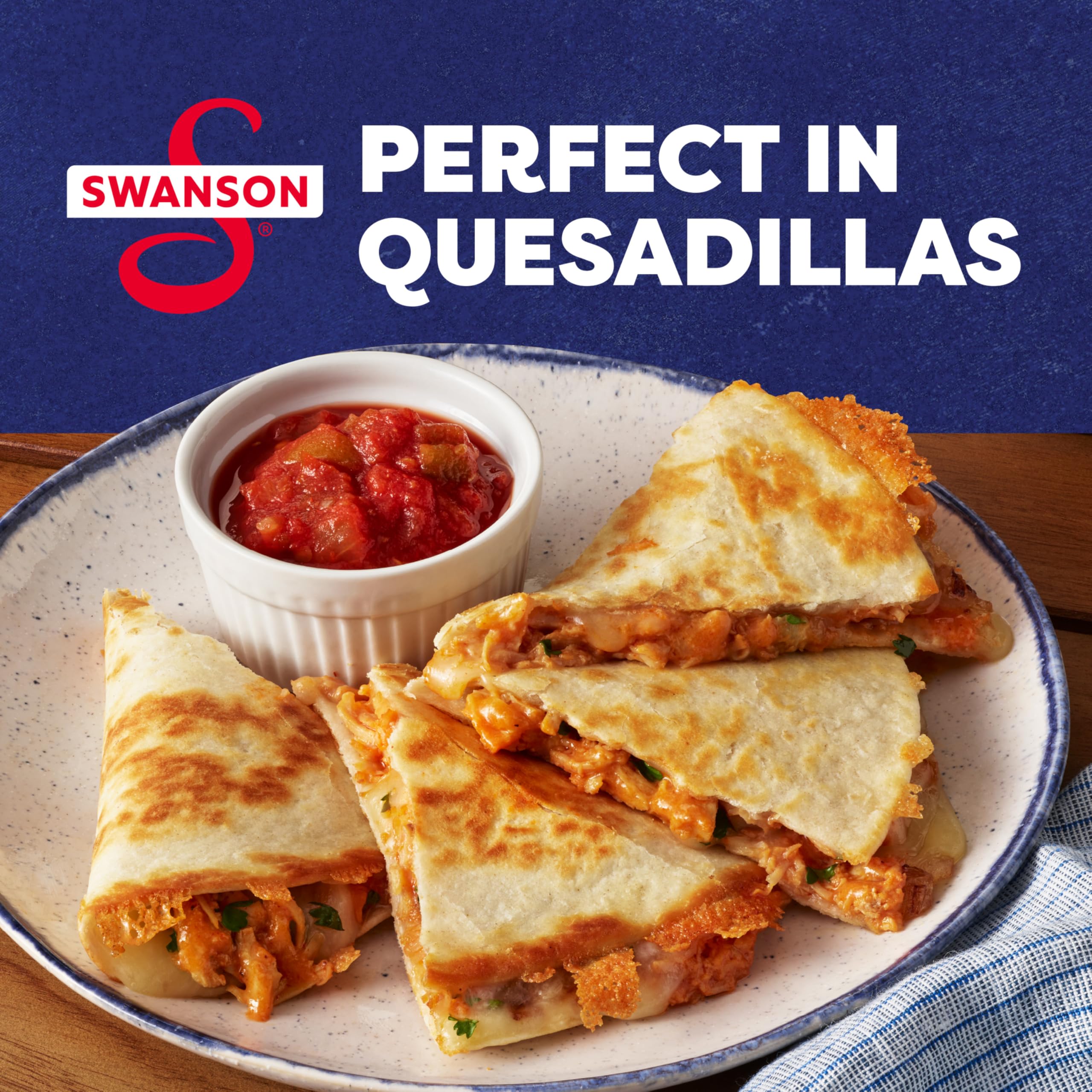 Protein rich Swanson S chicken chunks ideal for lean meals