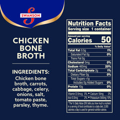 Swanson Sipping broth microwavable cup with quick heat-and-sip prep