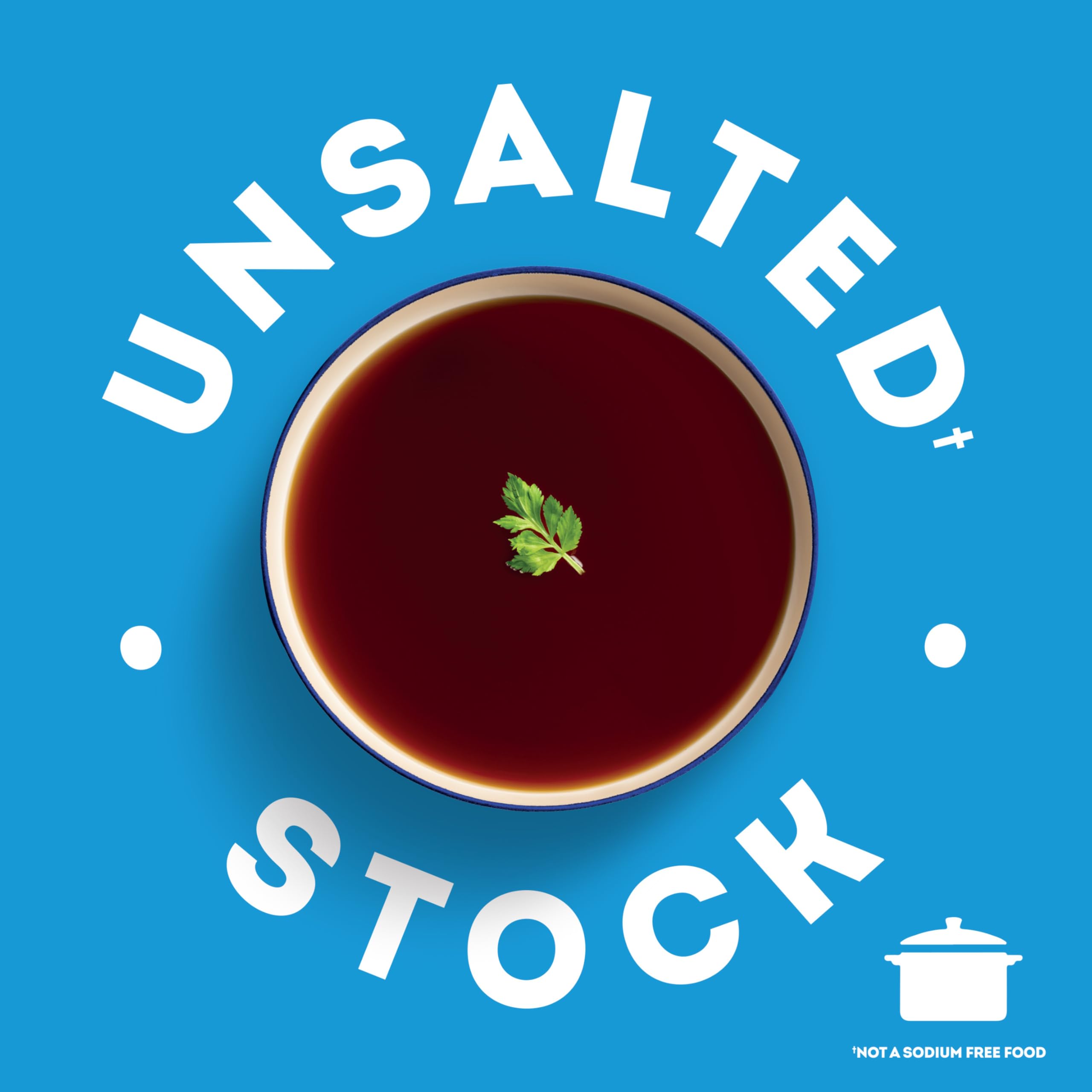 SWANSON S unsalted beef stock simmering in a pot to build depth.