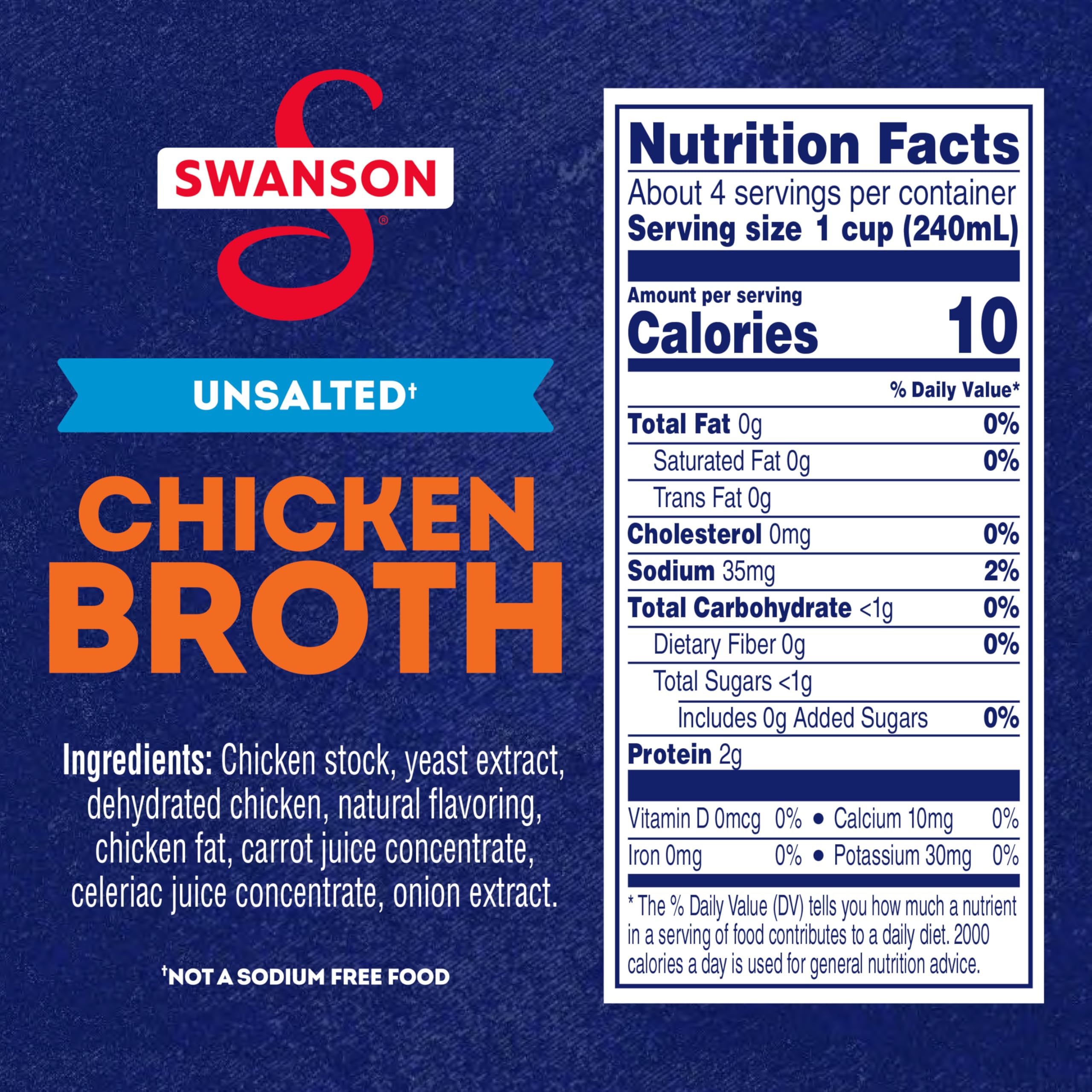 Pouring Swanson S Unsalted Chicken Broth for sauces