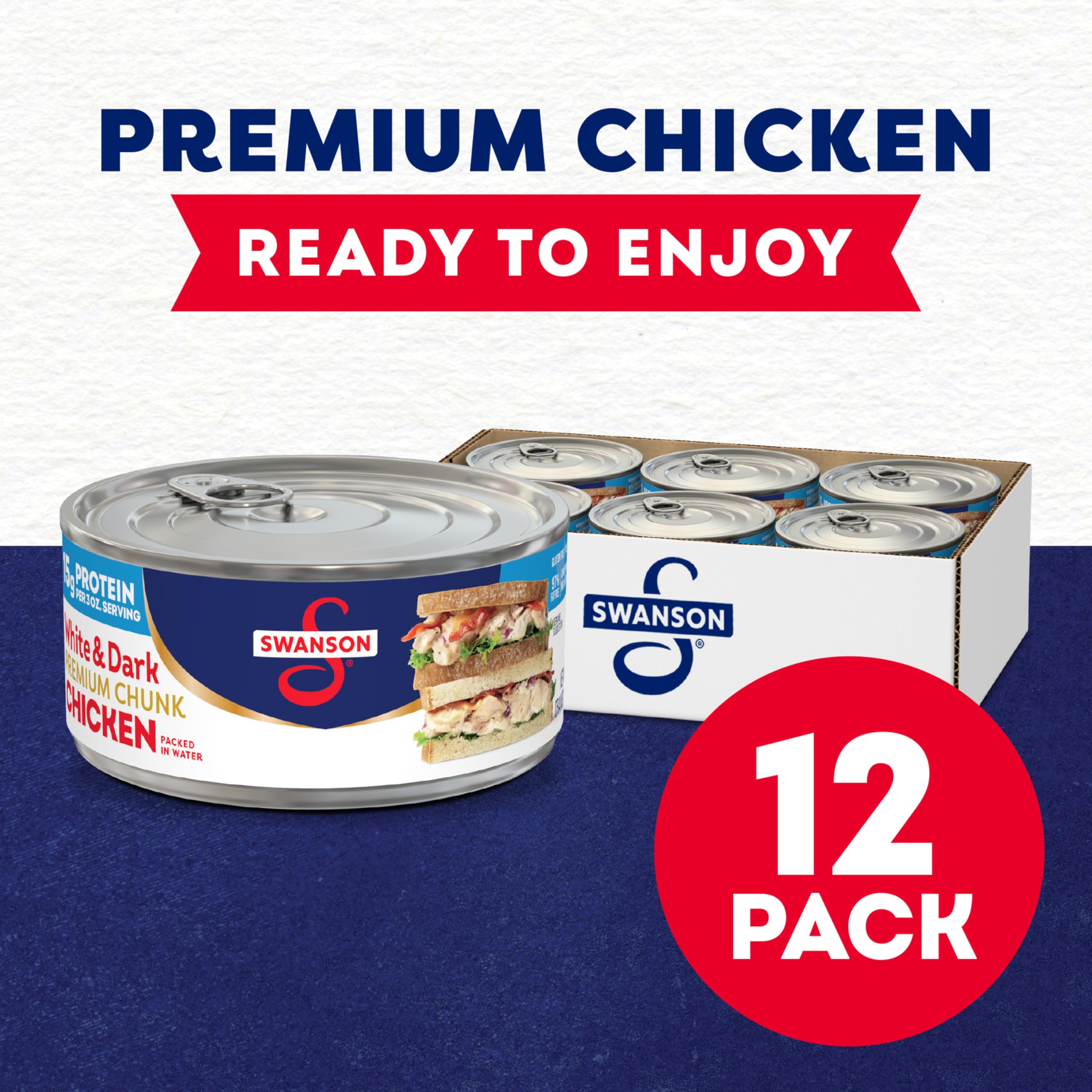 Swanson S USA farm-raised chicken—no antibiotics for everyday cooking.