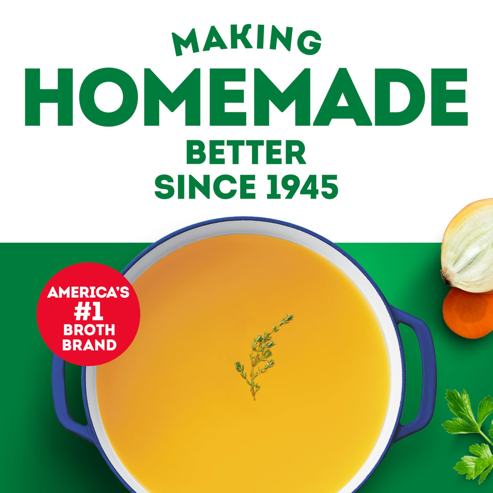 Swanson S Vegetable Stock pour shows quick flavor boost for soups and sauces