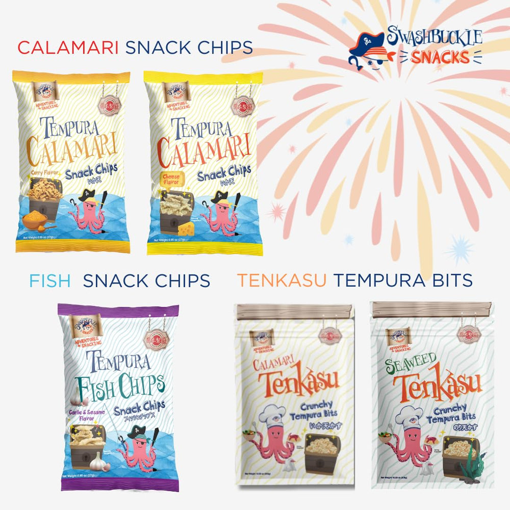Swashbuckle Crunchy tenkasu bits as a versatile seasoning topping.