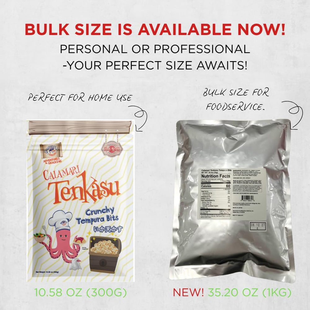 Swashbuckle Crave-worthy tenkasu bits perfect for adding texture.