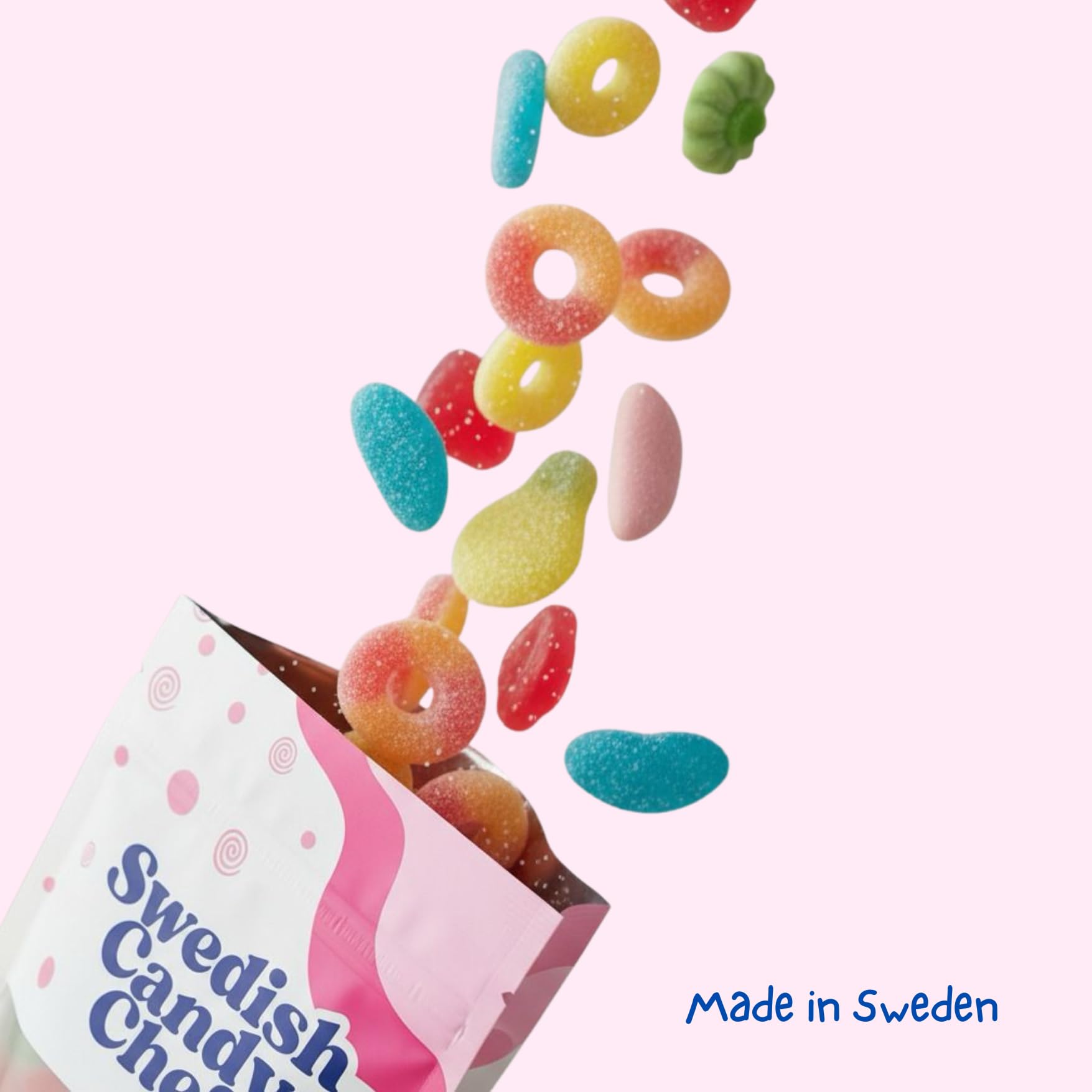 Swedish Candy Chef gummy candy variety showcases premium European inspired flavors