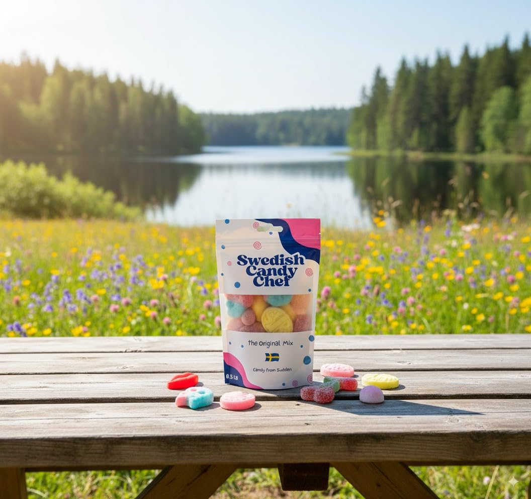 Swedish Candy Chef sour gummies deliver bright flavors and playful shapes.