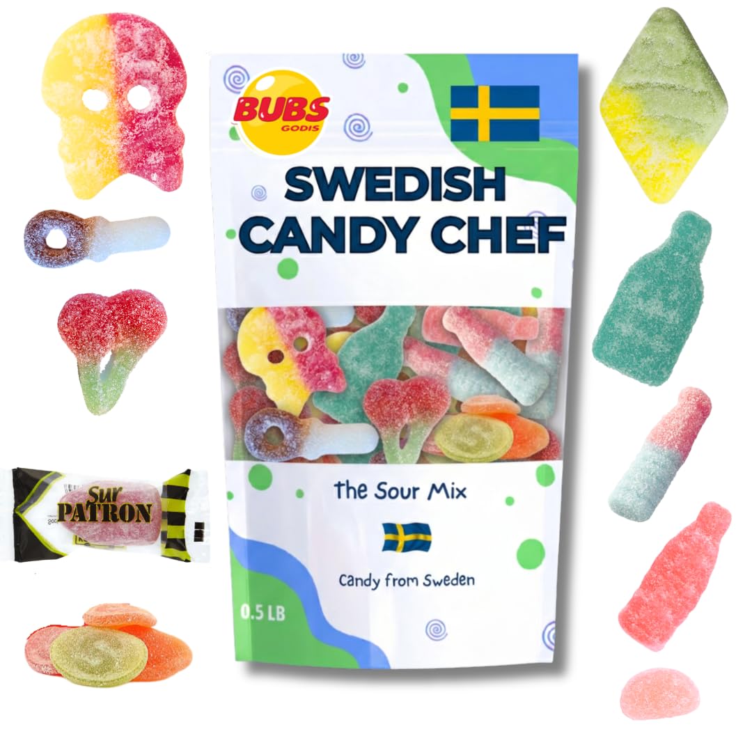 Swedish Candy Chef sour skulls in the mix for tangy, shareable treats.