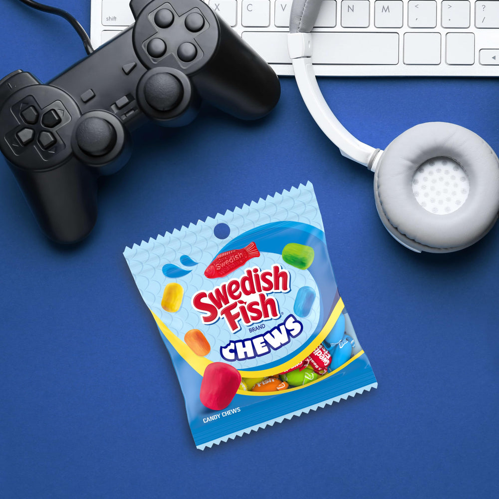 Swedish Fish in a backpack ready for school or outings