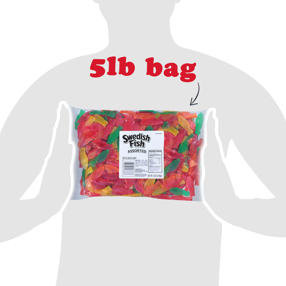 Swedish Fish candy ideal for movie nights and theater snacks