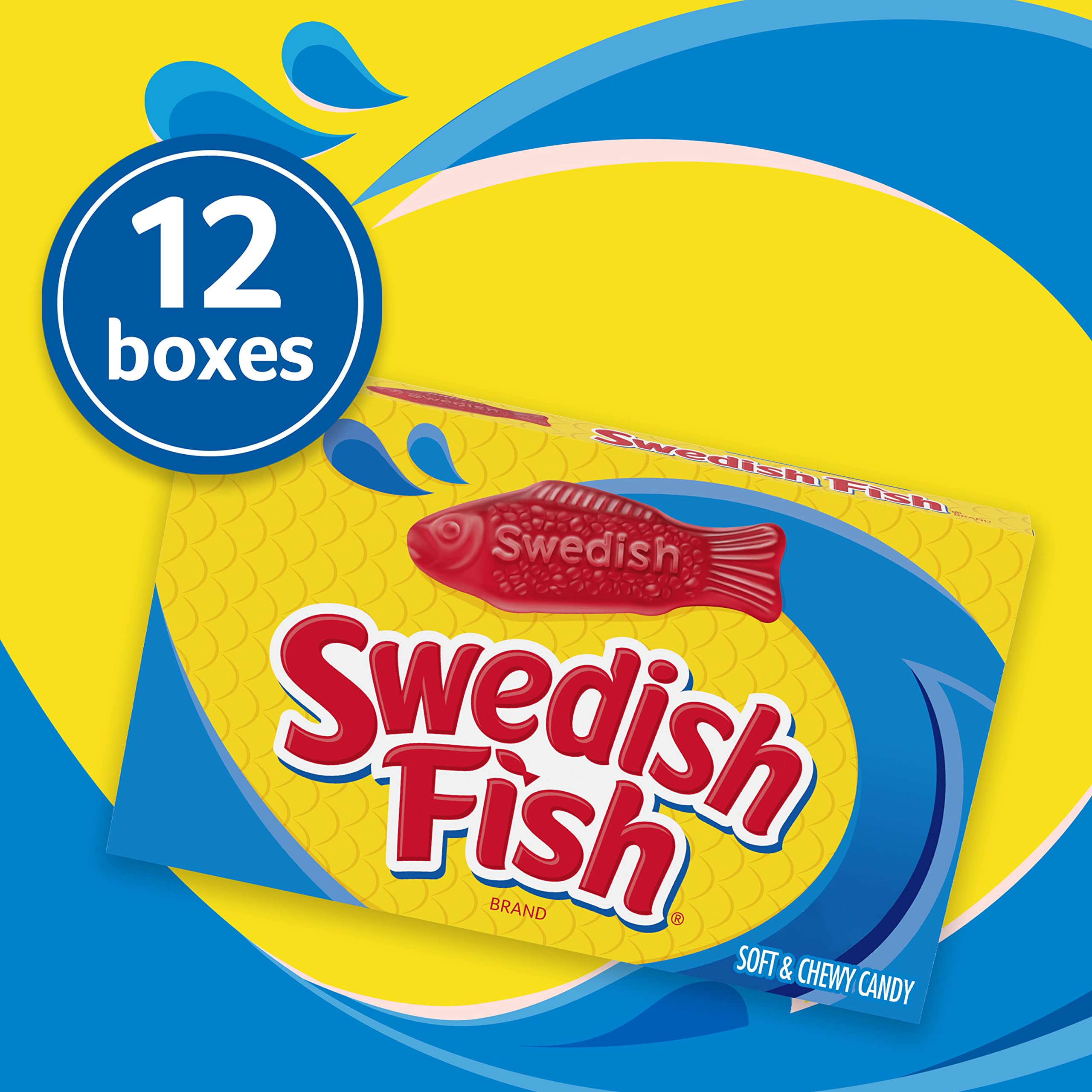 Swedish Fish individual-serving packs, convenient on-the-go snacking