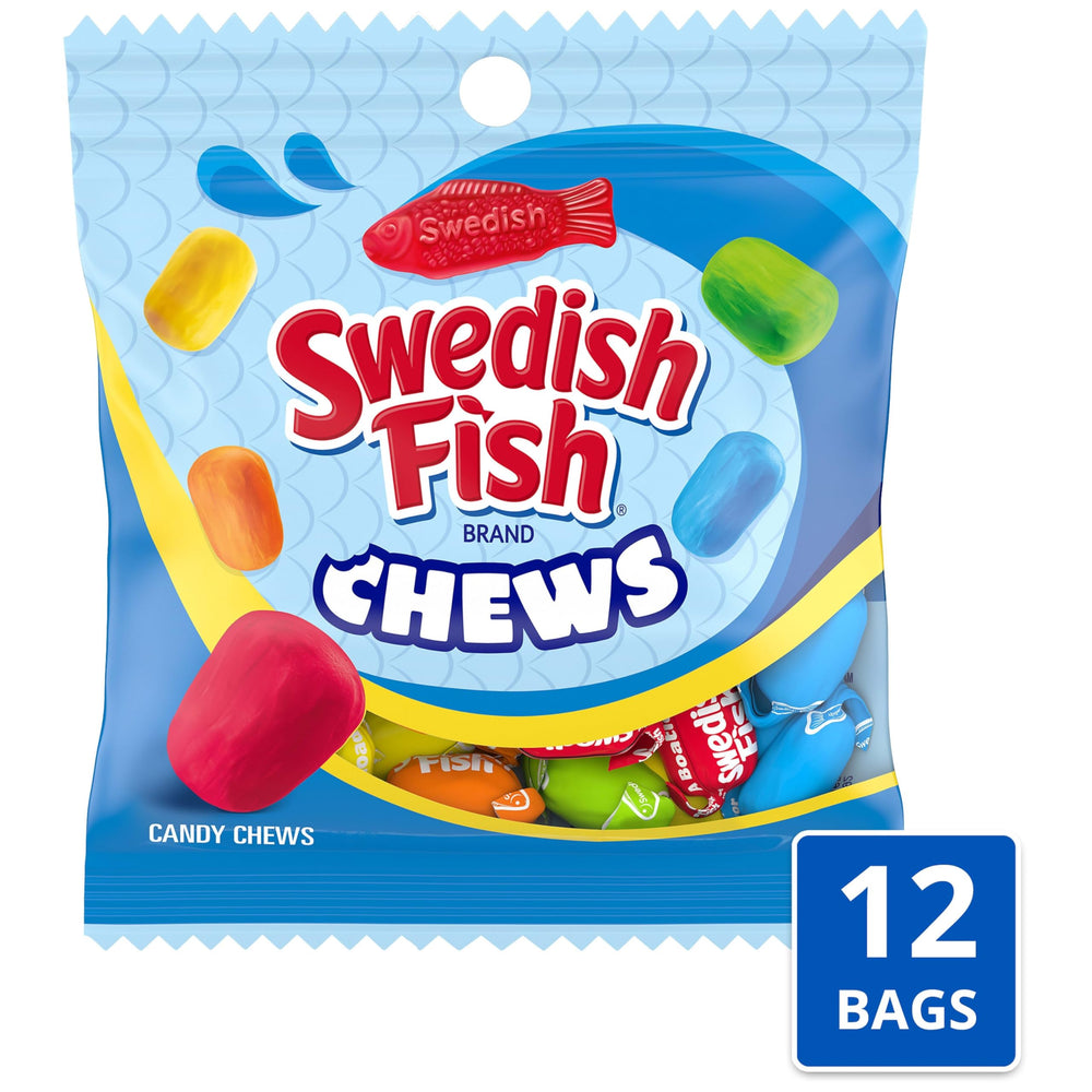 Swedish Fish individually wrapped pieces for grab-and-go snacking