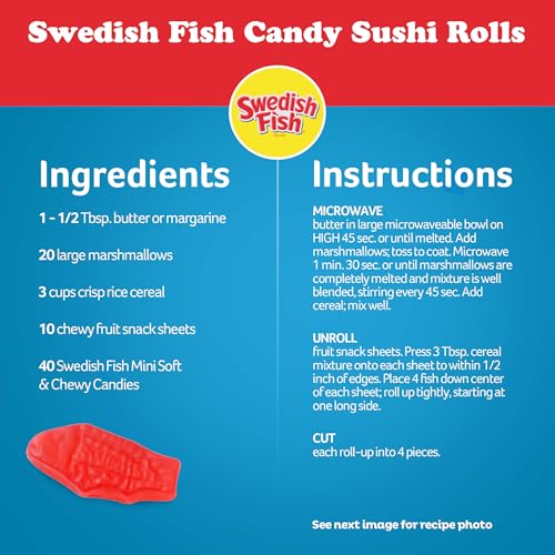 Swedish Fish Mini resealable bag keeps freshness