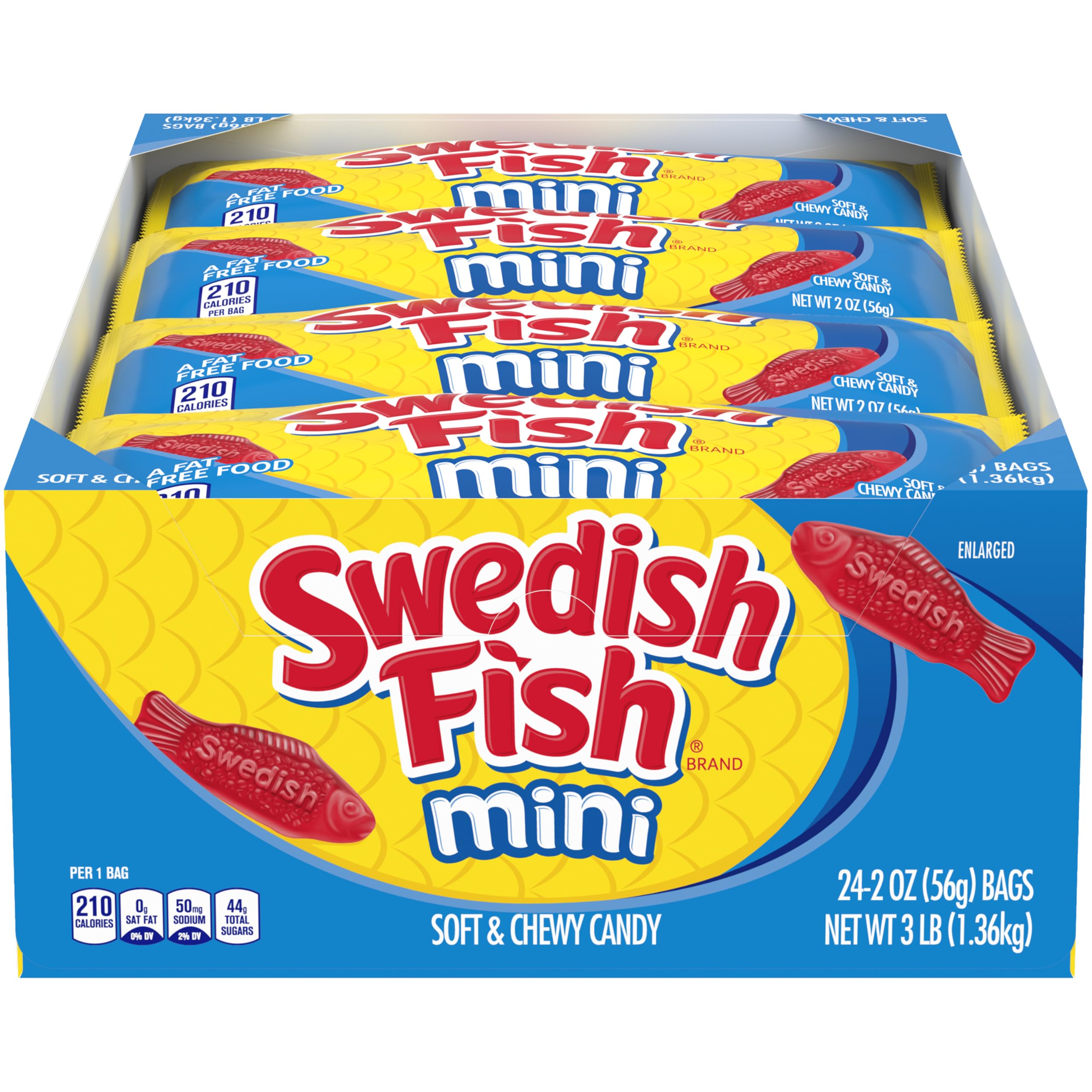 Swedish Fish mini candy bag – bite-sized, perfect for sharing