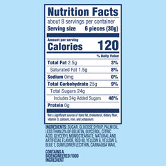 Swedish Fish share-size bag front label, ideal for parties or movie nights.
