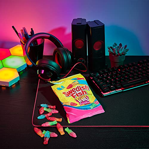 SWEDISH FISH Tails bulk-candy photo emphasizes value packs for events and stocking