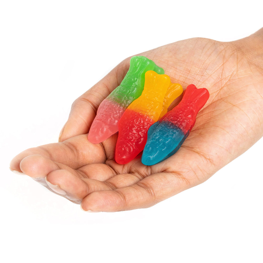 SWEDISH FISH Tails movie-theater-snack shot evokes convenient, crowd-pleasing cinema treats