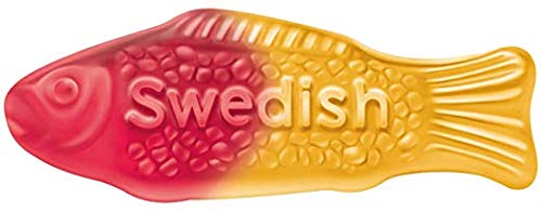 Swedish Fish Tails textured gummies add playful bite to snacks.