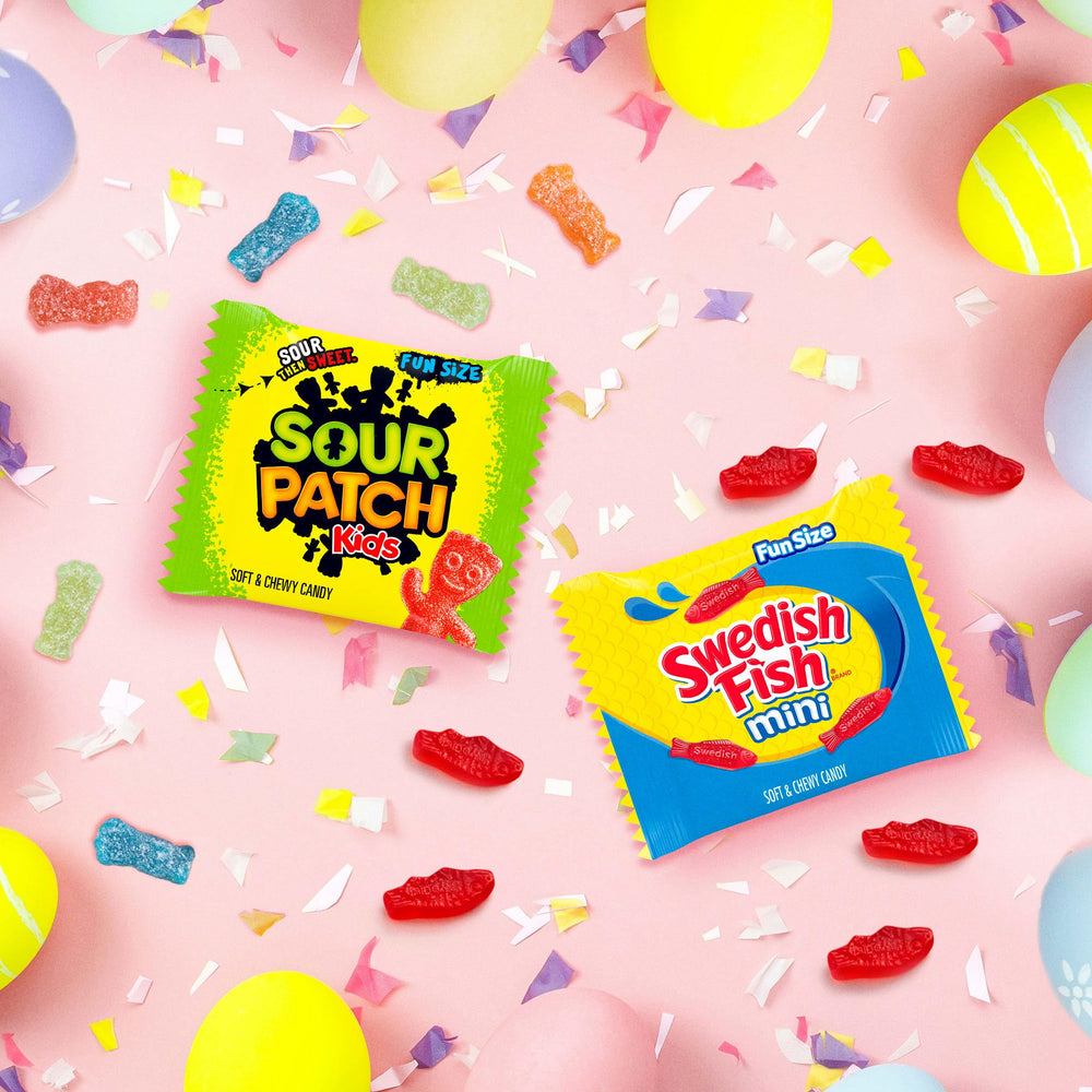 Swedish Fish individually sealed Easter snack pack for easy sharing