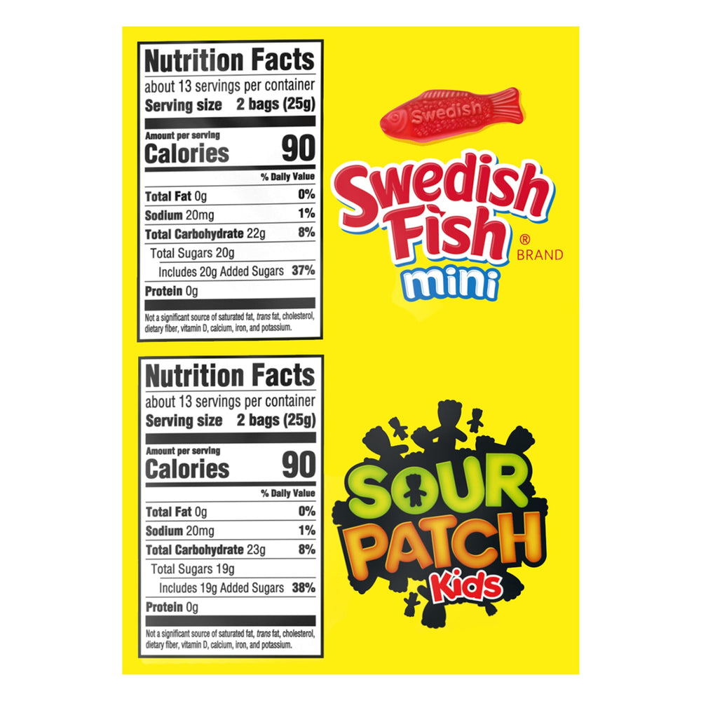 Swedish Fish mini Easter pack of chewy gummies for party snacks