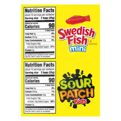 Swedish Fish mini Easter pack of chewy gummies for party snacks