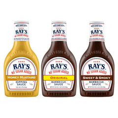 Sweet Baby Ray's Honey BBQ sauce bottle ready for grilling.