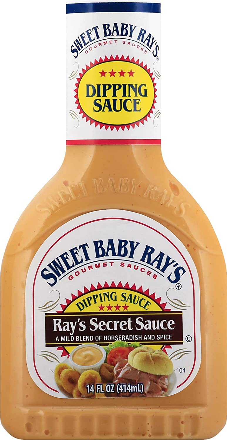 Two-pack jars of Sweet Baby Ray's Secret Sauce on kitchen counter