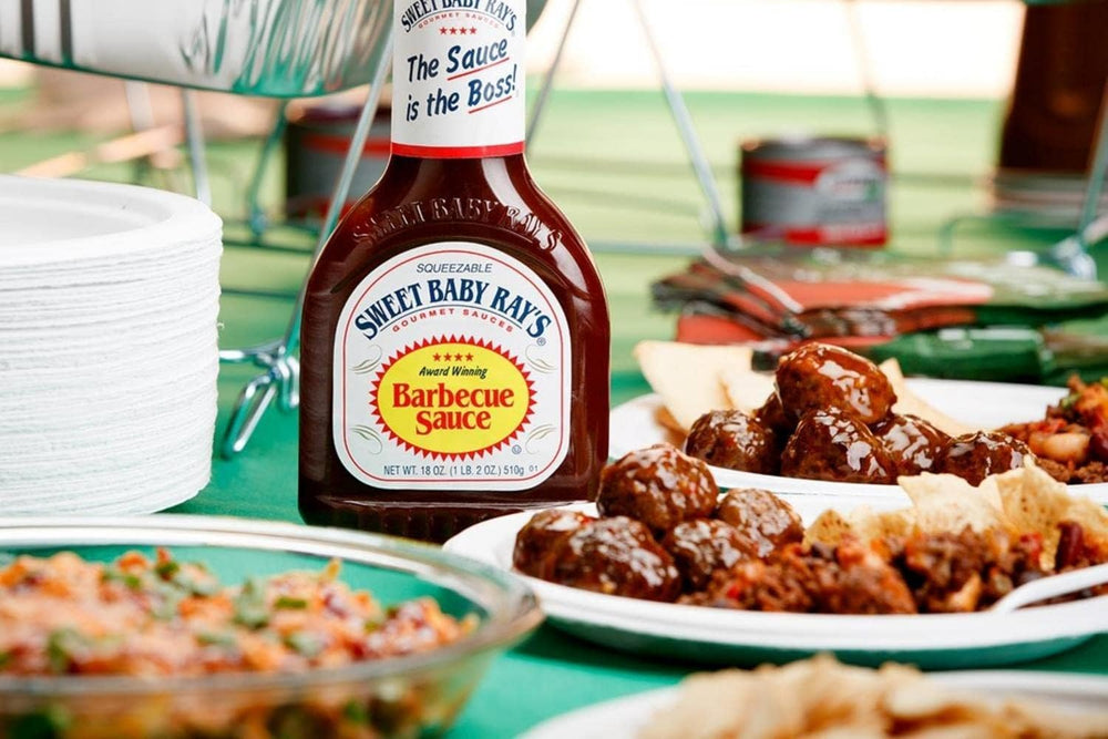 Dipping sauce option for vegetables with bold Sweet Baby Ray's flavor.