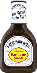 Two-pack of Sweet Baby Ray's BBQ sauce keeps pantries ready.