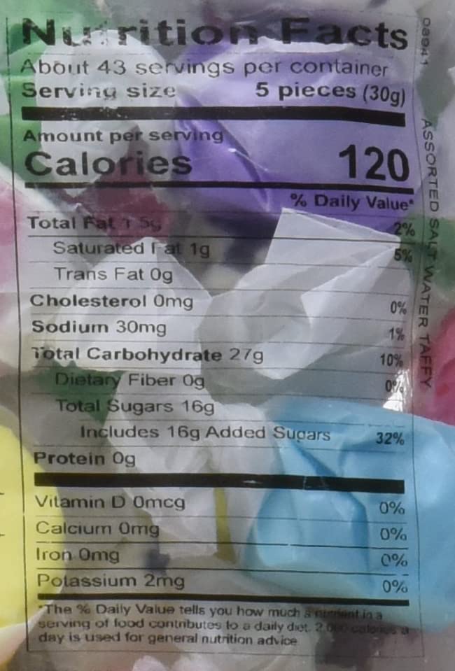 Sweet Candy Company 3lb bulk taffy pack ideal for parties and candy buffets