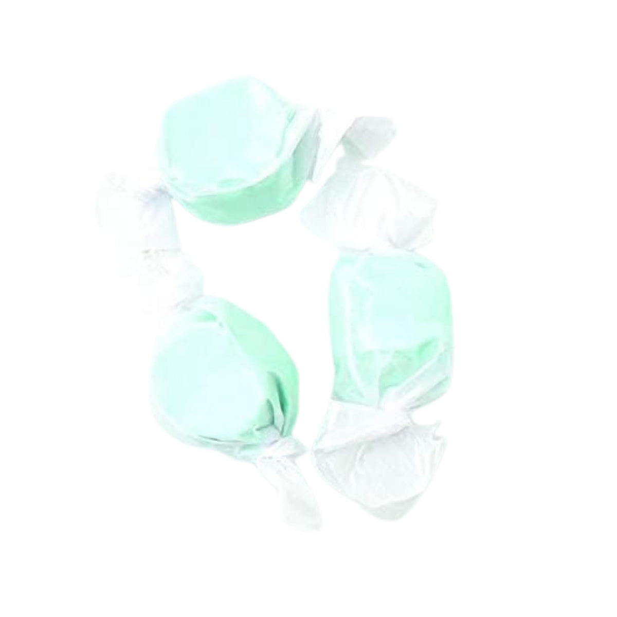 Sweet Candy Company salt water taffy bulk bag with individually wrapped pieces for sharing.