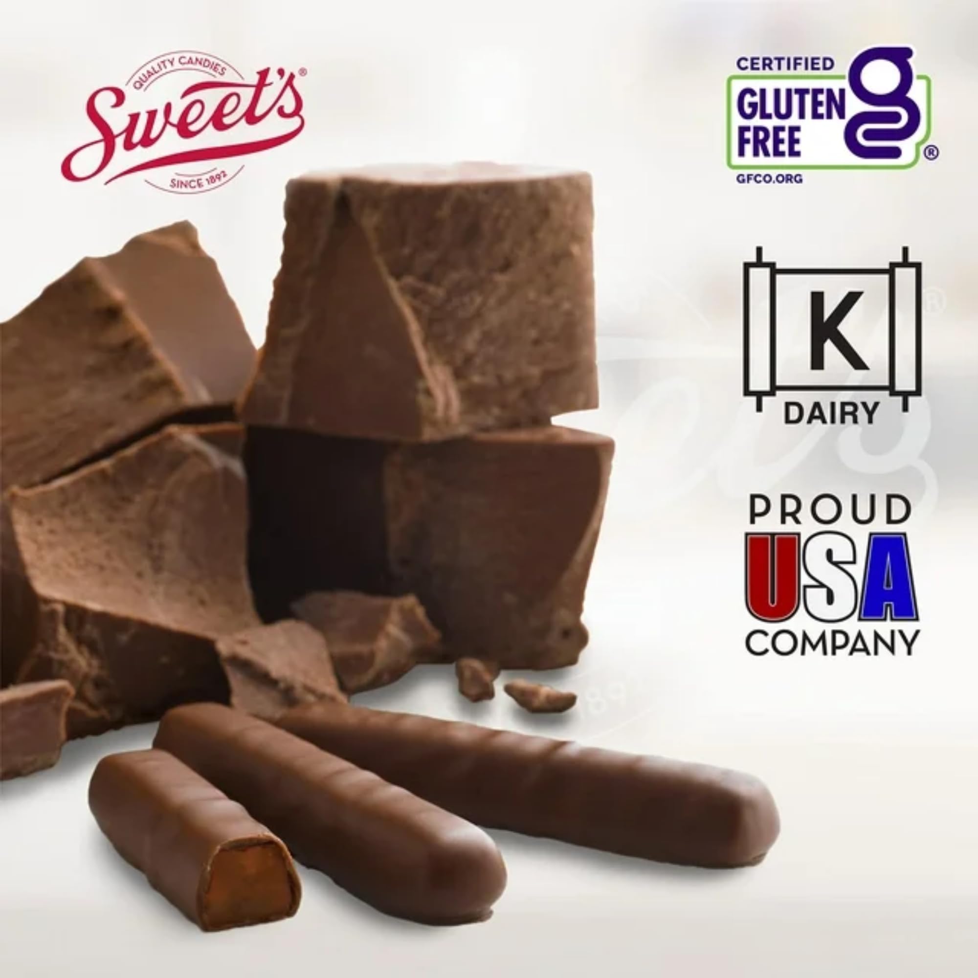 Sweet Candy Company serving suggestion on a plate invites sharing and dessert convenience.