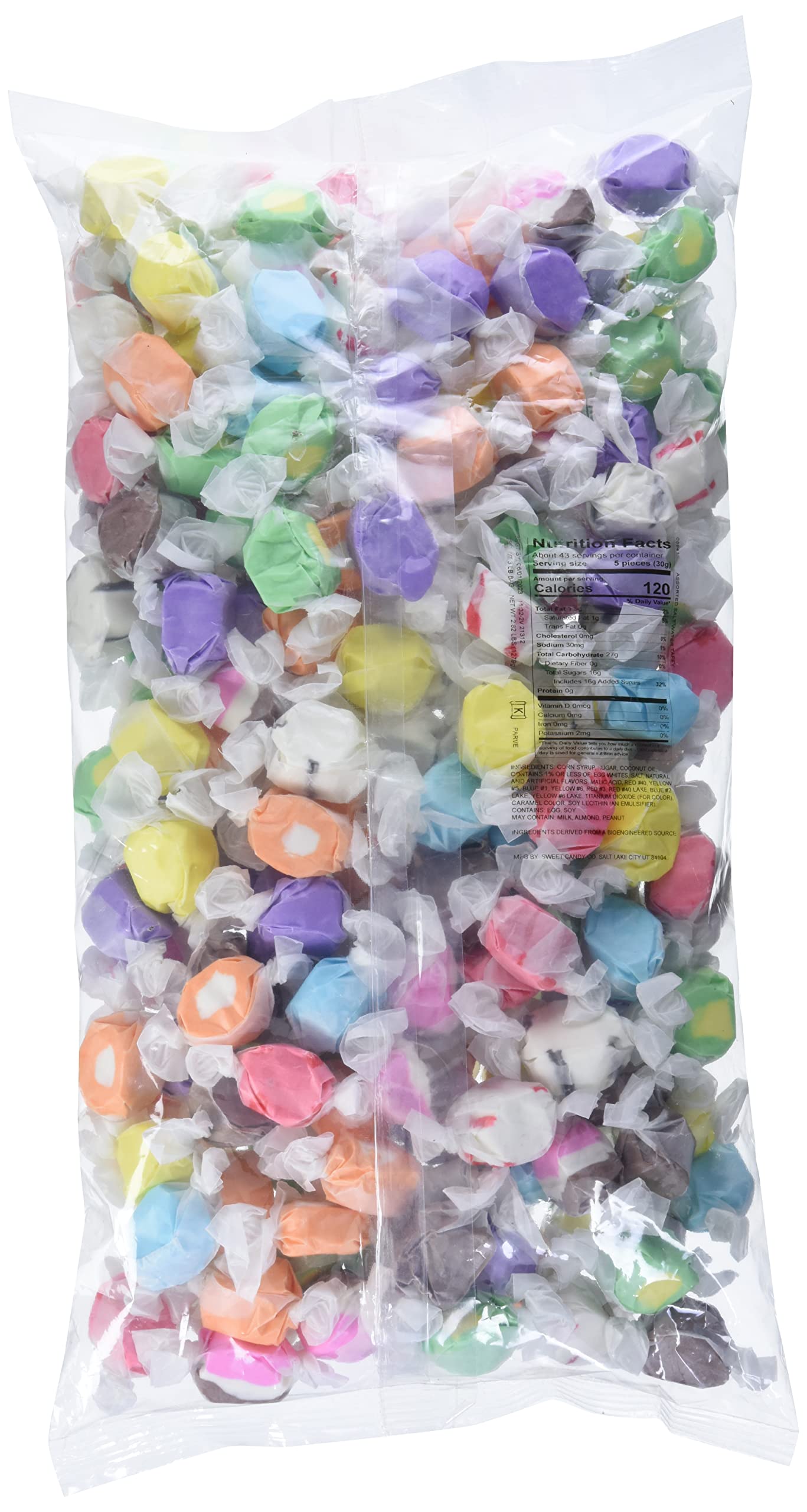 Sweet Candy Company taffy flavor variety list highlights nostalgic tastes perfect for gift tables
