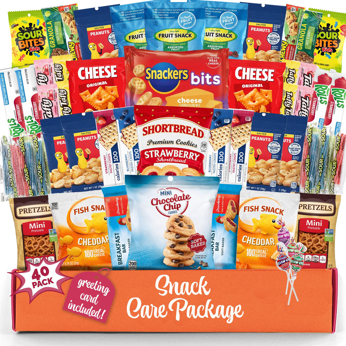 Sweet Choice Easter Snack Box front view, ideal for gifting and spring celebrations.