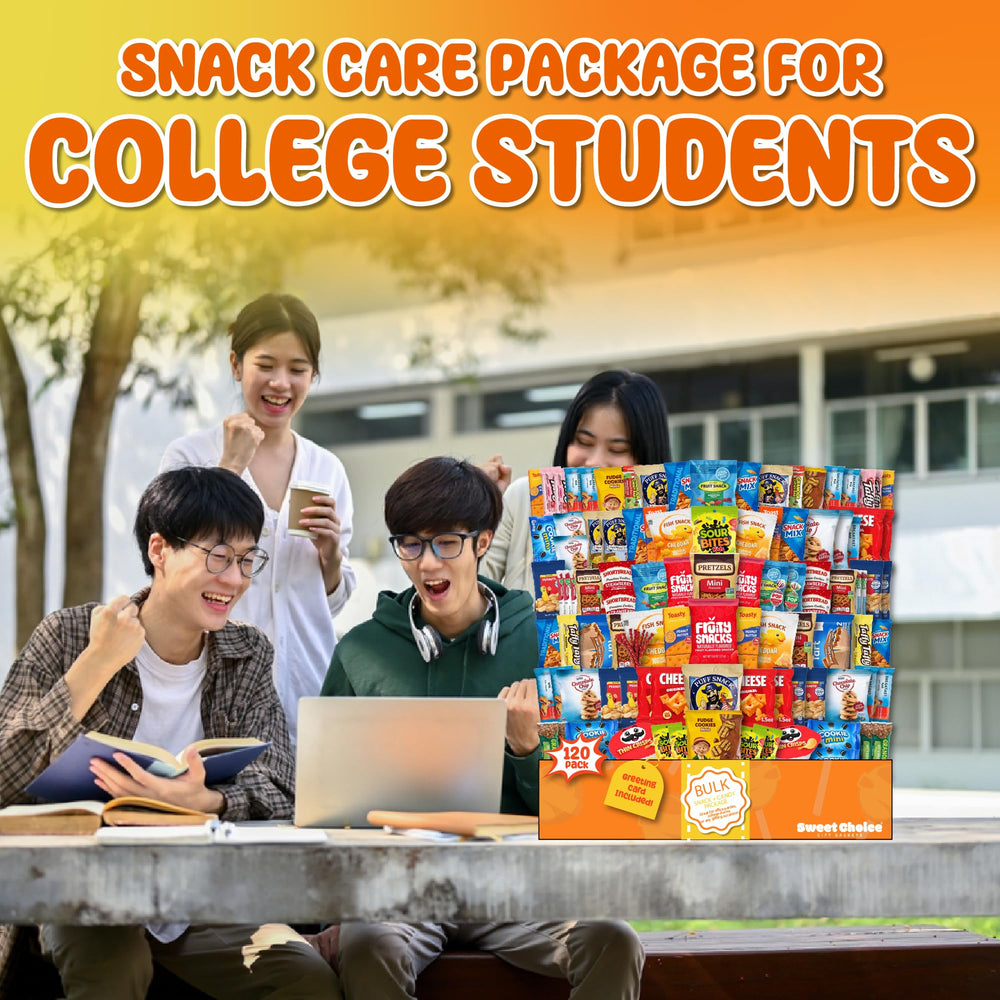 Sweet Choice Gift Basket Snacks image conveys thoughtful snack gifts for birthdays and celebrations