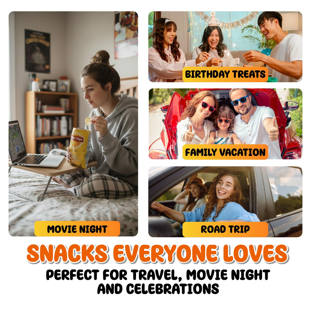 Sweet Choice Giftbaskets chips and cookies assortment for quick snacking and sharing